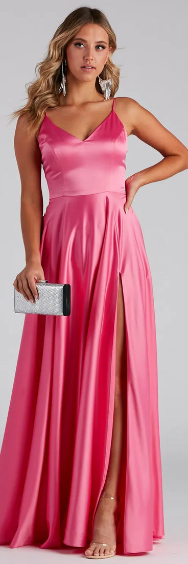 Juliet Formal High Slit Dress 2