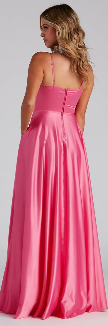 Juliet Formal High Slit Dress 2