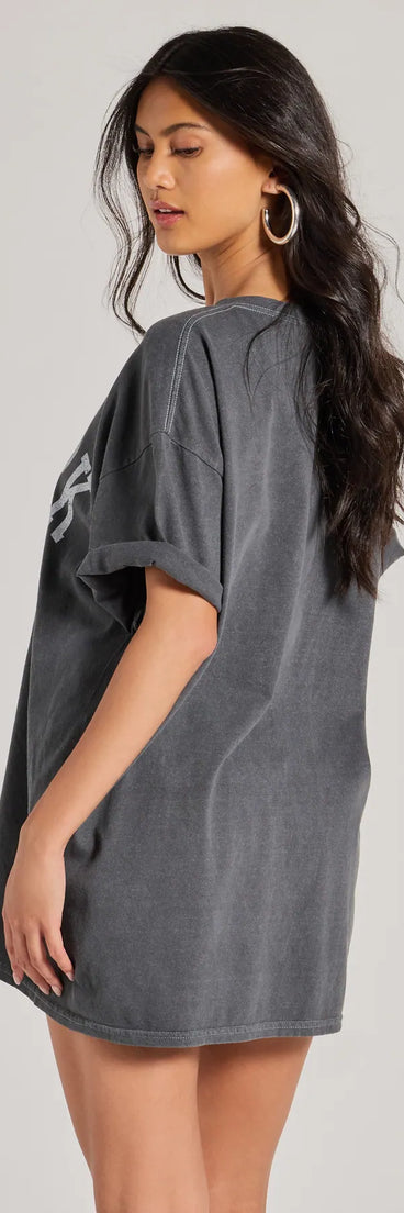 New York Oversized Graphic Tee