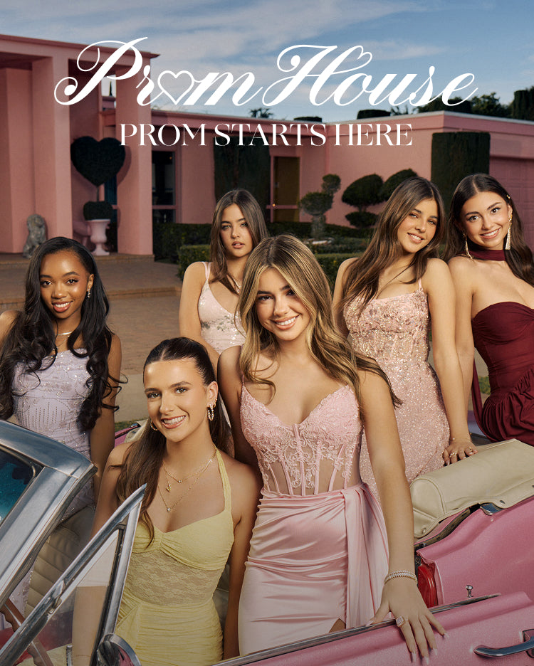 Discover prom dresses with delicate lace, sparkling embellishments, sleek satin, and flowing skirts made to stand out.
